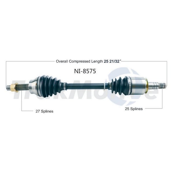 Surtrack Axle Cv Axle Shaft, Ni-8575 NI-8575 - main